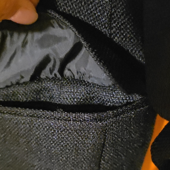 Anne Klein Black Blazer with Gold Button abd Stylish Sleeves - Picture 3 of 9